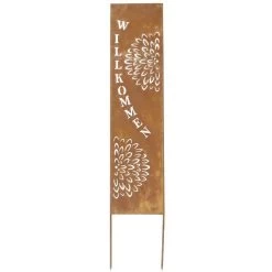 Pflanzenstecker - Willkommen - Ca. 75 Cm