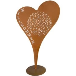 Standdeko - Herz - Ca. 39 X 20 X 66,5 Cm