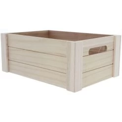 Aufbewahrungskiste - Aus Holz - 31 X 22 X 13 Cm