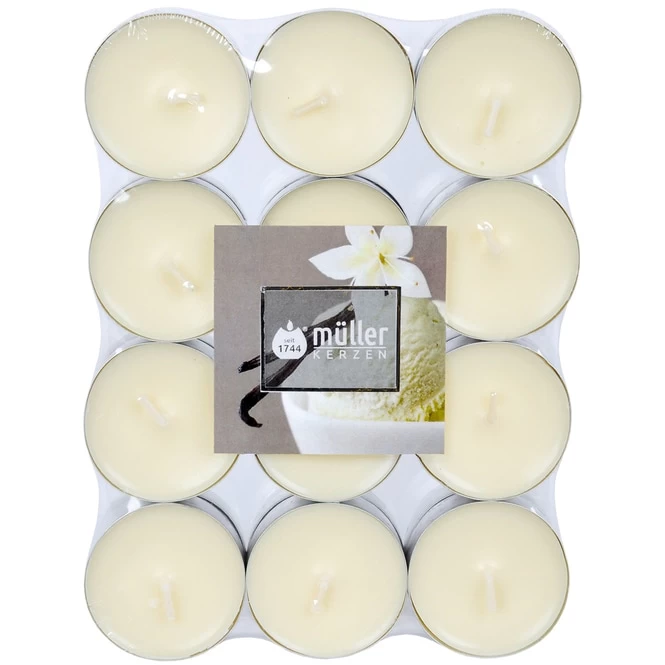 24 Duftteelichte - Vanille 1 24 Duftteelichte - Vanille