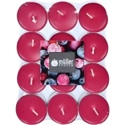 24 Duftteelichte - Wildbeere