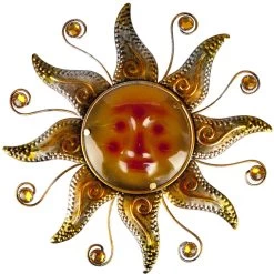 Wanddeko - Sonne - Ø = Ca. 38,5 Cm - 1 Stück