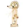 Standdeko - Igel - Aus Holz - Ca. 11 X 6,5 X 34 Cm