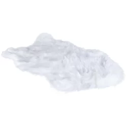 Dekofell - Ca. 55 X 90 Cm - Weiß -Keeeper Store 211282 neu neu