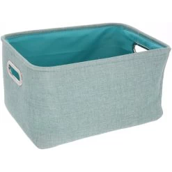 Dekokorb - 33 X 23 X 18 Cm - Türkis