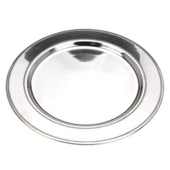 Dekoteller - Aus Edelstahl - Ø = Ca. 39 Cm -Keeeper Store 211747 2 neu