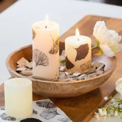 Dekoschale - Aus Holz - Ø = Ca. 30 Cm