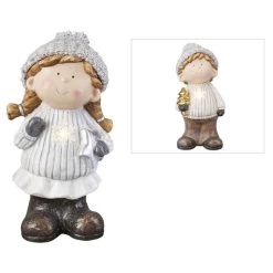 Winterkind - Aus Magnesia - Ca. 20 X 17,5 X 40 Cm - 1 Stück -Keeeper Store 218263 0