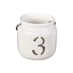 Teelichthalter - Advent - Aus Keramik - Ca. 7,5 X 7,5 X 7 Cm - 4 Stück 9 Teelichthalter - Advent - Aus Keramik - Ca. 7,5 X 7,5 X 7 Cm - 4 Stück -Keeeper Store 218266 5