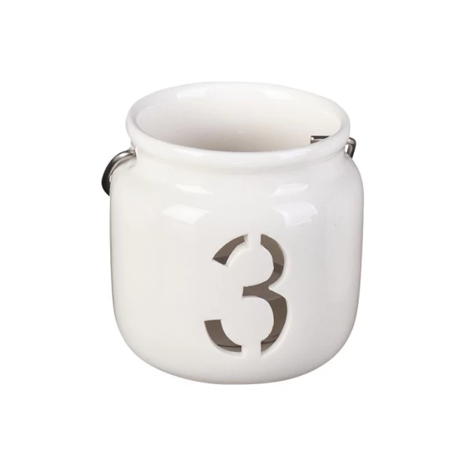 Teelichthalter - Advent - Aus Keramik - Ca. 7,5 X 7,5 X 7 Cm - 4 Stück 3 Teelichthalter - Advent - Aus Keramik - Ca. 7,5 X 7,5 X 7 Cm - 4 Stück – Bild 3