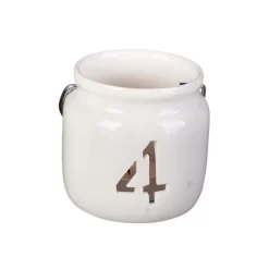 Teelichthalter - Advent - Aus Keramik - Ca. 7,5 X 7,5 X 7 Cm - 4 Stück 11 Teelichthalter - Advent - Aus Keramik - Ca. 7,5 X 7,5 X 7 Cm - 4 Stück -Keeeper Store 218266 6