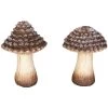 Pilz - Aus Terrakotta - Ca. 11,5 X 11,5 X 16,5 Cm - 1 Stück