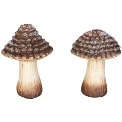 Pilz - Aus Terrakotta - Ca. 11,5 X 11,5 X 16,5 Cm - 1 Stück