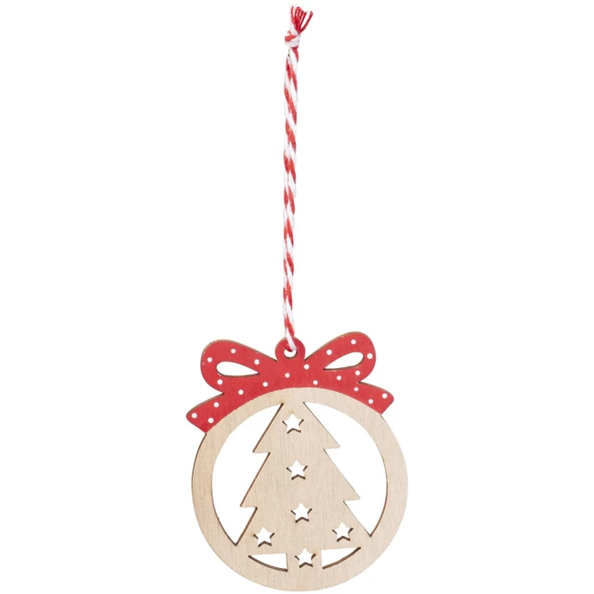 Dekohänger - Christbaumkugeln - Aus Holz - Ca. 10 X 6 Cm - 12 Stück 2 Dekohänger - Christbaumkugeln - Aus Holz - Ca. 10 X 6 Cm - 12 Stück – Bild 2