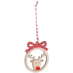 Dekohänger - Christbaumkugeln - Aus Holz - Ca. 10 X 6 Cm - 12 Stück 9 Dekohänger - Christbaumkugeln - Aus Holz - Ca. 10 X 6 Cm - 12 Stück -Keeeper Store 219032 6
