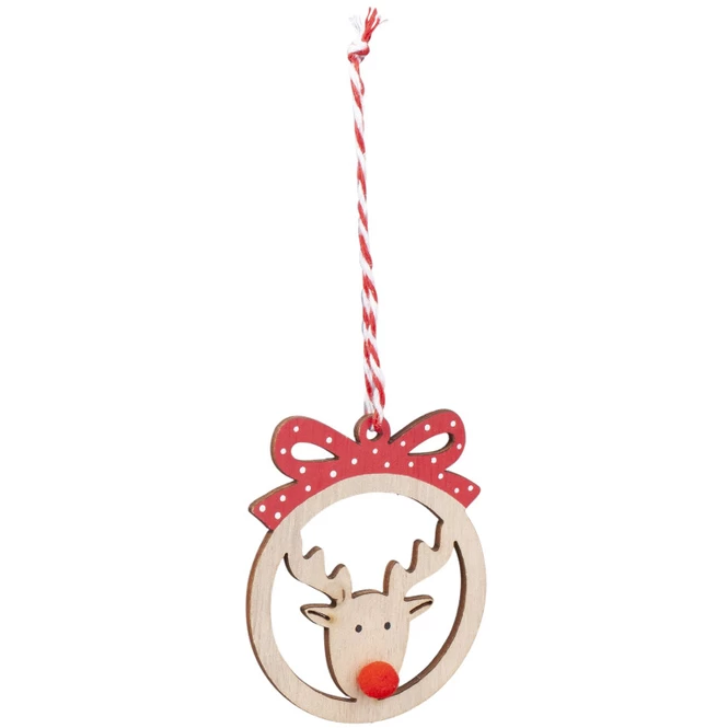 Dekohänger - Christbaumkugeln - Aus Holz - Ca. 10 X 6 Cm - 12 Stück 3 Dekohänger - Christbaumkugeln - Aus Holz - Ca. 10 X 6 Cm - 12 Stück – Bild 3