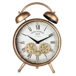 Tischuhr - Industrial - Ca. 23,5 X 8,5 X 31,5 Cm