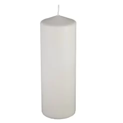 Windlichtkerze - Ca. 9,5 X 28 Cm - Creme -Keeeper Store 222528 1