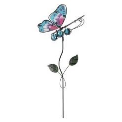 Pflanzenstecker - Schmetterling - Ca. 14 X 8 X 71 Cm - Blau 5 Pflanzenstecker - Schmetterling - Ca. 14 X 8 X 71 Cm - Blau -Keeeper Store 223873 3