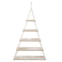 Dekohänger - Makramee-Regal - Ca. 94 X 25 X 55 Cm