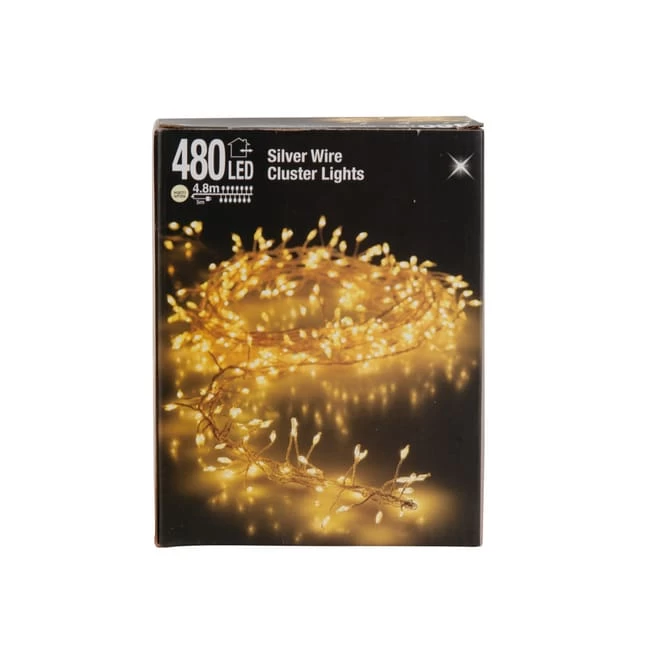 480er LED Cluster-Lichterdraht 1 480er LED Cluster-Lichterdraht