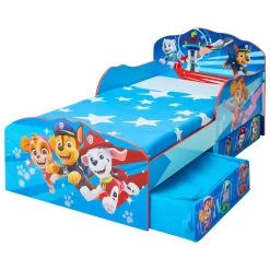 Paw Patrol - Kinderbett Mit Stauraum - Blau - Ca. 70 X 140 Cm -Keeeper Store 229601 5013138670804 paw kinderbettpawpatrol 2
