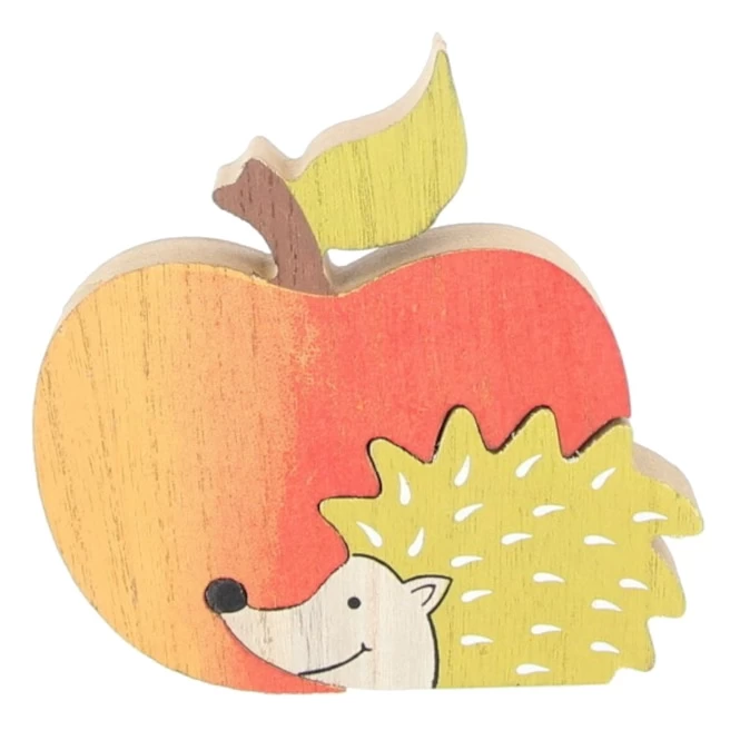 Standdeko - Apfel - Aus Holz - Ca. 12,5 X 2 X 12,5 Cm 1 Standdeko - Apfel - Aus Holz - Ca. 12,5 X 2 X 12,5 Cm