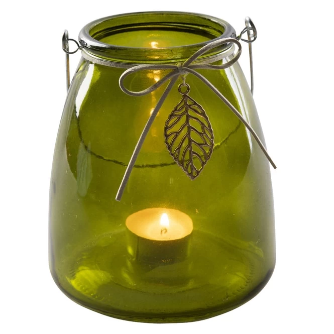 Teelichtglas - Blatt - Ca. 13 X 15 Cm 2 Teelichtglas - Blatt - Ca. 13 X 15 Cm – Bild 2