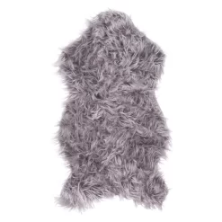 Dekofell - Ca. 50 X 90 Cm - Grau