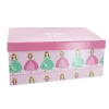 Geschenkbox - L - Prinzessin Rosa - Aus Papier - Ca. 28 X 18,5 X 11,5 Cm