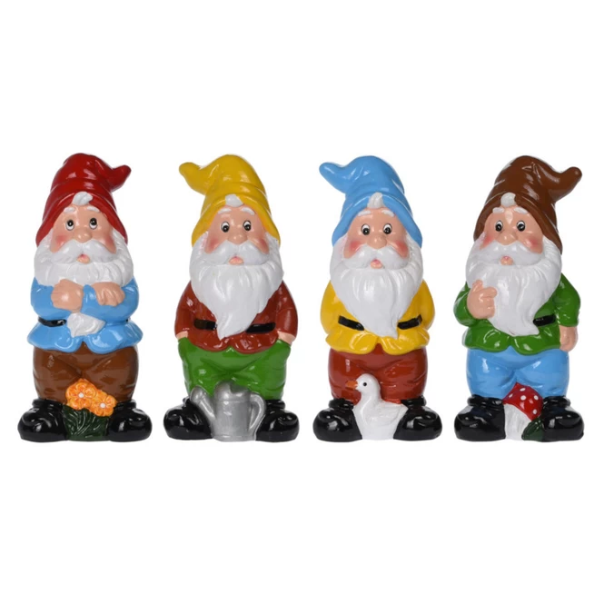 Gartenzwerg - Aus Keramik - Ca. 9,5 X 7,5 X 19,5 Cm - 1 Stück 5 Gartenzwerg - Aus Keramik - Ca. 9,5 X 7,5 X 19,5 Cm - 1 Stück – Bild 5