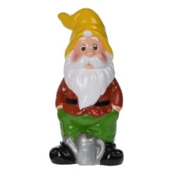 Gartenzwerg - Aus Keramik - Ca. 9,5 X 7,5 X 19,5 Cm - 1 Stück 7 Gartenzwerg - Aus Keramik - Ca. 9,5 X 7,5 X 19,5 Cm - 1 Stück -Keeeper Store 235049 3