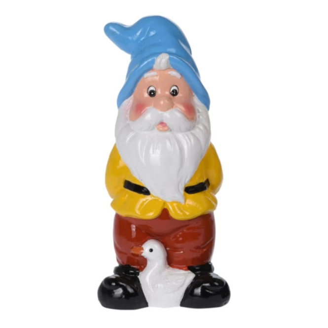 Gartenzwerg - Aus Keramik - Ca. 9,5 X 7,5 X 19,5 Cm - 1 Stück 2 Gartenzwerg - Aus Keramik - Ca. 9,5 X 7,5 X 19,5 Cm - 1 Stück – Bild 2