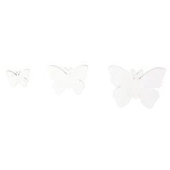 Streudeko - Schmetterlinge - Aus Holz - Ca. 3/5/7 Cm - 20 Stück