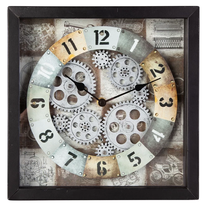 Wanduhr - Industrial - Ca. 27,5 X 6,5 X 27,5 1 Wanduhr - Industrial - Ca. 27,5 X 6,5 X 27,5