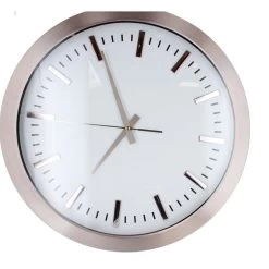 Wanduhr Rosegold - Ca. 40 X 4 Cm