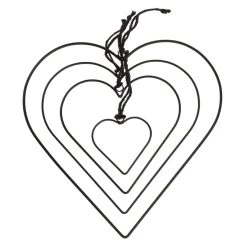 Out Of The Blue Dekohänger - Herz - 4 Stück