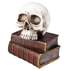 Totenkopf - Aus Polyresin - Ca. 12,5 X 11,5 X 16,5 Cm