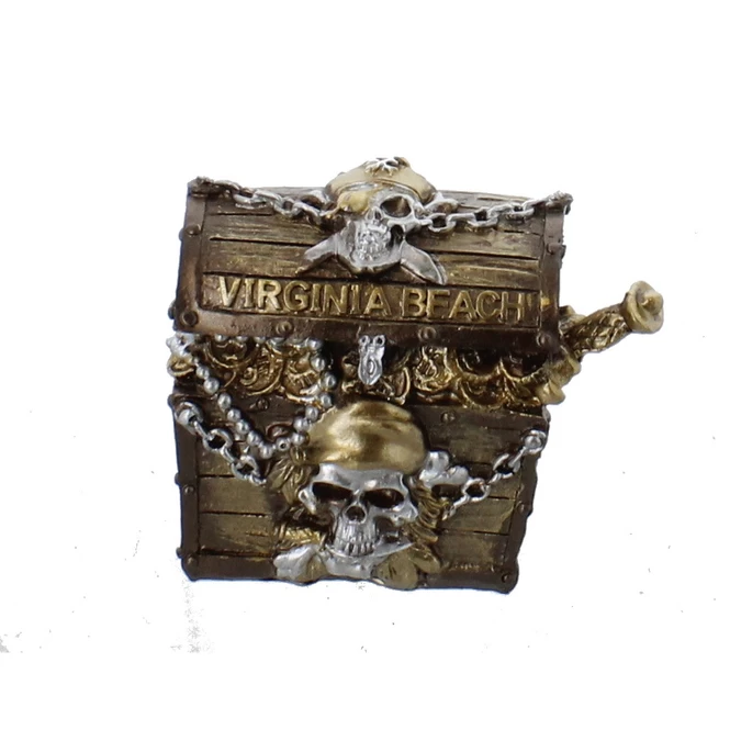 Spardose Piratenschatz - Ca. 11 X 7,5 X 10 Cm 1 Spardose Piratenschatz - Ca. 11 X 7,5 X 10 Cm