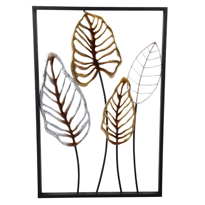 Wanddeko - Blätter - Ca. 40 X 2,5 X 59,5 Cm 1 Wanddeko - Blätter - Ca. 40 X 2,5 X 59,5 Cm