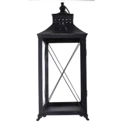 Laterne - Bronze Antik - Ca. 19 X 19 X 45 Cm