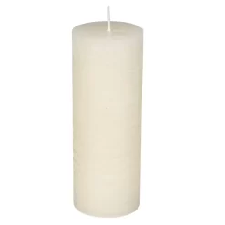 Stumpenkerze - Polar - Ca. 7 X 18 Cm - Creme