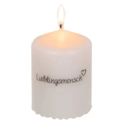 Out Of The Blue Stumpenkerze - Lieblingsmensch - Ca. 6 X 8 Cm -Keeeper Store 242115 4029811463329 out of the blue stumpenkerze lieblingsmensch 01