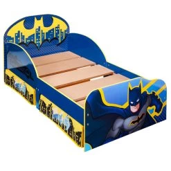 Batman - Kinderbett Mit Stauraum - Blau - Ca. 70 X 140 Cm -Keeeper Store 244098 630996908228 moose toys batman kleinkinderbett 01