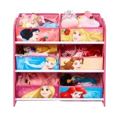 Disney Princess - Regal Mit 6 Boxen -Keeeper Store 244102 5013138663615 moose toys disney princess spielzeugregal 02