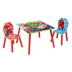 Marvel Spider-Man - Kinder Sitzgruppe - Holz