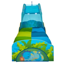 Kinderbett Dino - Mit Stauraum Und Baldachin -Keeeper Store 244108 5013138669617 moose toys dinosaurier kleinkinderbett 02